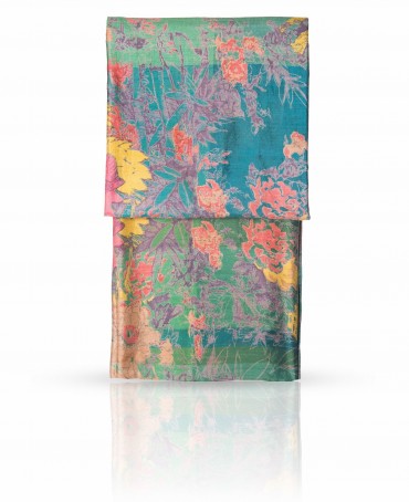 Палантин Женский SN-CRANE/TURQUE.GOLD